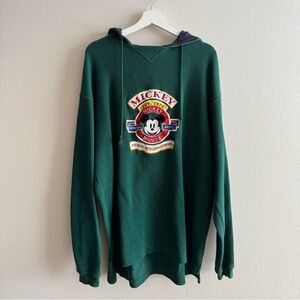 Disney Forest Green Mickey Mouse Hoodie